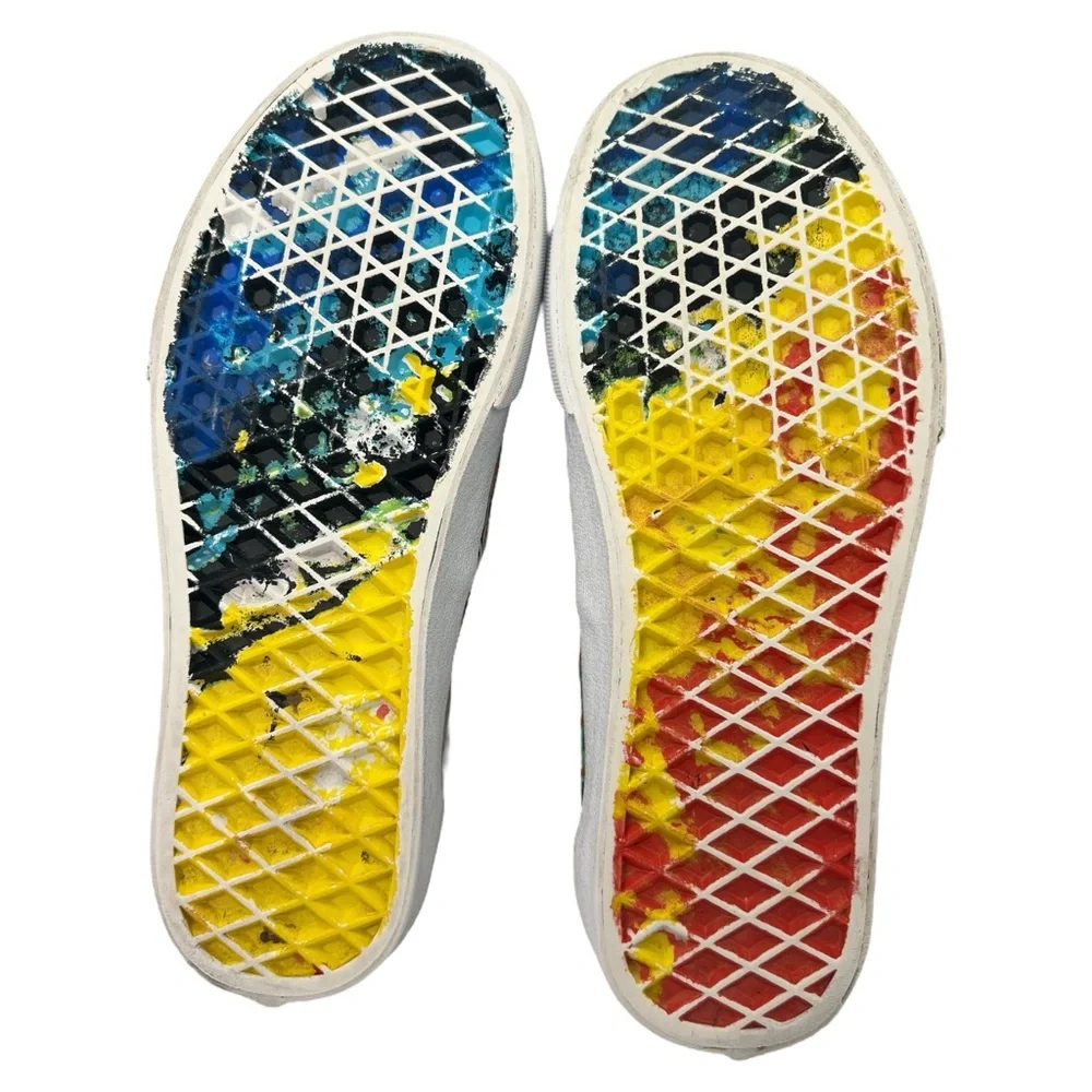 Kid’s Vans Unisex Authentic Crayola Van Doren Inspired Low Top Shoes -W5.5‎ M4